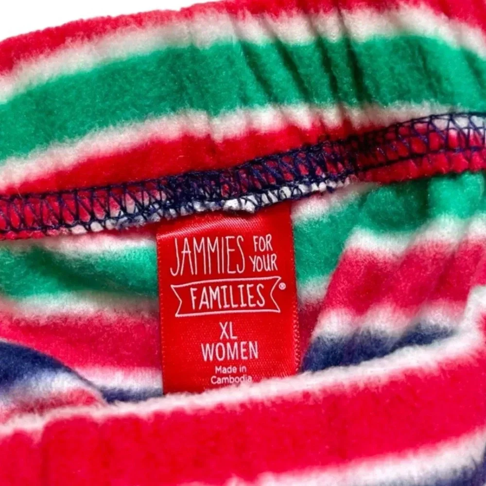 NWT Jammies For Your Families 2-Piece Holiday Pajama Set